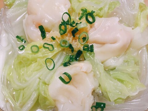 やさしい餃子春雨スープ